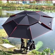 【ร่มสนาม 2.6เมตร】ร่มตกปลาพับ ร่มตกปลา 2.6m ไวนิลกันแดด 0 การส่งผ่านแสง ร่มตกปลาขนาดใหญ่ ร่มยูนิเวอร์