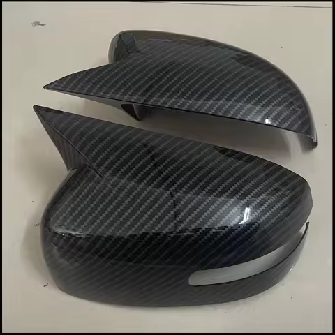 FOR Mitsubishi Lancer X EVO 10 EX 2008-2016 REARVIEW MIRROR COVER STICKER TRIM Decoration Car Stylin