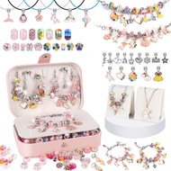 YJK Charm Bracelet Making Kit For GirlsFor Aged 5 6 7 8 9 10 11 12 Year Old Girl Birthday Gift Ideas