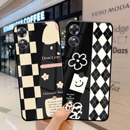 Softcase Glass OPPO A17 [SK227] Casing Oppo A17