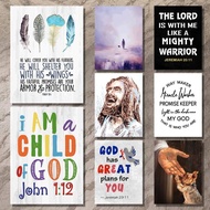 Jesus Loves You canvas art Christian affirmation wall decor uplifting home decor religious canvas ar