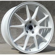 White and Bronze 18 Inch 18x8.5 5x114.3 Car Alloy Wheel Rims