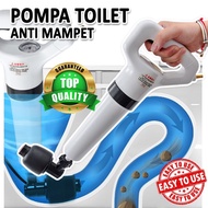READY! Pompa Sedot WC / Alat Wc Mampet Anti Sumbat Dengan Inflator /