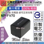 星視野 台灣 世訊 SONY NP-FV70 FV70 電池 AX700 AX100 AXP55 AX40 PJ675