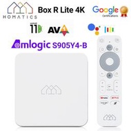 HOMATICS Box R Lite 4K-2GB 32GB 語音電視機頂盒Google&Netfli