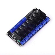 8-Channel 5V Low Level Trigger Solid State Relay with Fuse 250 V2A