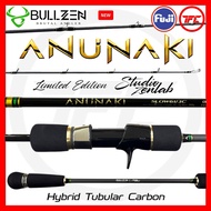 BULLZEN ANUNAKI Slow Jigging Overhead Rod BC Baitcast Joran Pancing Laut SW Saltwater Slow Jig Fast