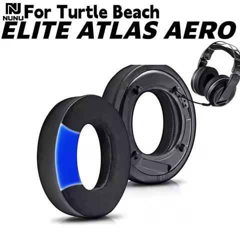 NUNU Replacement Ice gel Ear Pads With buckle for Turtle Beach ELITE ATLAS AERO Headphones Earmuff R