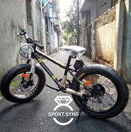 SPESIAL PROMO RAMADHAN SEPEDA FATMAN CEWEK COWOK ORIGINAL MTB WIMCYCLE 20" KID 1.0 BAN LEBAR
