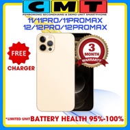 USED 11 / 11 PRO / 11 PRO MAX / 12 / 12 PRO / 12 PRO MAX 128GB / 256GB (BATTERY HEALTH 95% ABOVE)