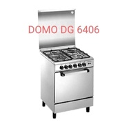 Modena Domo Dg 6406 Freestanding Kompor Gas 4 Tungku &amp; Oven