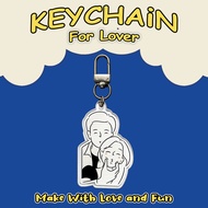 8/3 KeyChain for Doublebag - KeyChain Love Dictionary - Gift for Friends and Lovers - Stationery 19