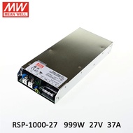 RSP-1000-27 MEAN WELL Switching Power Supply 110V/220V AC to 27V DC 37A 999W Transformer programmabl