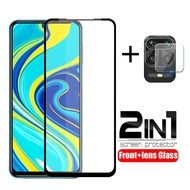 2 in 1 Full Coverage Screen Tempered Glass Camera Lens Protective Glass For OPPO Reno 3 A91 A92 A52  Reno2 Z Reno 10x Zoom A31 A9 A5 2020 R17 Pro A12 AX5 AX5S AX7 F11 Pro K3