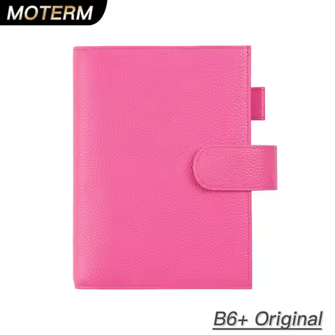 Moterm B6 Plus Size Planner Cover for B6 Stalogy Original Series Notebook Genuine Pebbled Grain Cowh