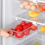 Refrigerator Hanging Storage Box Frozen Food Storage Box Partitioned Organizing Box Drawer Vegetable Fruit Crisper