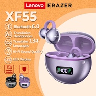 Lenovo ERAZER XF55 AI Translation Headphones Bluetooth 6.0 headphones ENC noise-cancelling Wireless 