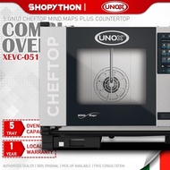 UNOX CHEFTOP MIND.MAPS 5 GN1/1 PLUS Countertop XEVC-0511-EPRM (9300W) Combi Oven Smart Baking Cooking Commercial Kitchen (7-14 days deliver)