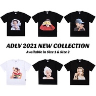 100% authentic ADLV 21SS design t-shirt
