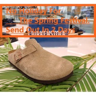 (39-45) Selipar Birkenstock BOSTON Sandal Lelaki Pakai Selipar Separuh Kulit Gabus Birkenstock Saiz 