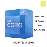 [ศูนย์ไทย มือ1] CPU INTEL I5-12400 LGA1700 LGA 1700 i5 12400 มือ1 (NEXT) NEXT processor gen12