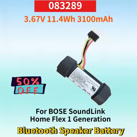 083289 3.67V 11.4Wh 3100mAh Rechargeable Battery for BOSE SoundLink Home Flex 1 Generation Bluetooth