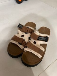 Shaka 米啡色涼鞋 拖鞋 男女裝 日本魔術貼涼鞋 EU44 Men sandals