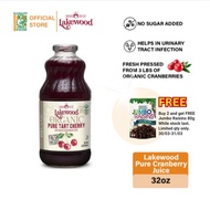 Lakewood Gluten Free Organic Pure Tart Cherry Tart Cherry Juice (32oz)
