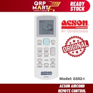 Acson Aircond Remote Control 100% Original Genuine Air Conditional Remote Control - GS02-I