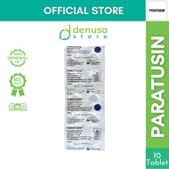 Paratusin to Relieve Flu, Fever, Cold, and Cough Symptoms 1 Strip 10 tablet