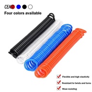 CEASI Air Compressor Hose Tube, Flexible PU PU Air Compressor Hose, Multiple Colors PU Recoil Air Tu