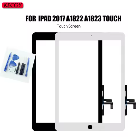 1Pcs Touchscreen 2017 A1822 A1823 For iPad 5 5th Generation Touch Screen Display Digitizer Sensor Fr