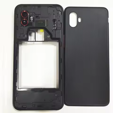 For Samsung Galaxy Xcover 6 Pro SM-G736B SM-G736U XCover Pro 2 Middle Frame Plate+Battery Cover Back