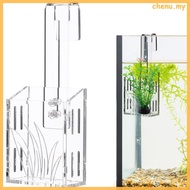 Decor Fish Tank Planter Cup Holder Bone Implant Stand Water Planting Hanger Acrylic Aquarium Decoration  chenu