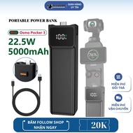 Sạc Dự Phòng OSMO Pocket 3 PH01 PORTABLE POWER BANK 5000mAh Công suất 22.5W For Osmo Pocket 3
