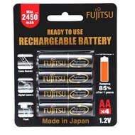 Fujitsu 2450Mah (2500mah ) Rechargeable Battery , Made in Japan ( HR-3uTHB )
