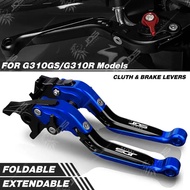 For BMW G310GS/G310R/G 310 GS R 2016-2020 Clutch Lever Brake Lever Set Foldable Adjustable Handle Le