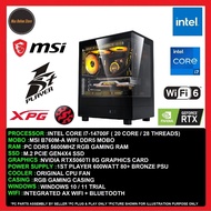 Gaming Office Value PC Desktop Intel Core i7-14700F/ 32GB / 16GB / 512GB /1TB SSD / RTX5060TI 8GB/60