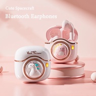 【Popular】 Kawaii Bluetooth Earphones Hifi Stereo Bluetooth Headphones Tws Cartoon Cute Earbuds For Girls Enc Noise Cancellation Headset