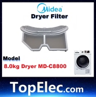 MIDEA 8kg Front load dryer dust FILTER lint MD-C8800 C8800 midea dryer filter md-c8800