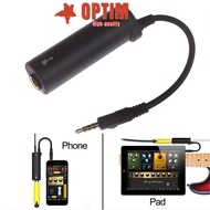OPTIM Guitar Audio Interface, Black USB Cable Guitar Interface Converter, Durable Portable Lightweig