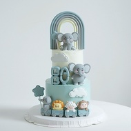 Bellini - Q17 Decoration cake decoration/ Children's birthday cake topper with cartoon animal doll m