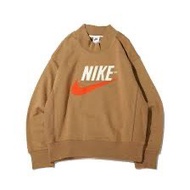 NIKE 厚磅 落肩 寬領設計 大學T DM5274-050/063 灰 258 棕
