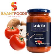 La Sicilia Tomato and Mushroom Sauce - 350g Jar