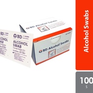 BD Alcohol Swabs 100's