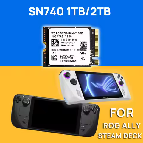 Western Digital WD SN740 2230 2TB 1TB M.2 2230 NVMe PCIe Gen 4.0 SSD Internal Solid State Drives for