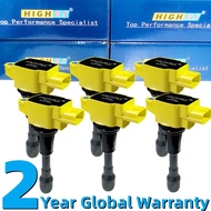 Performance Ignition coils fit Nissan GTR R35 VR38DETT 3.8L V6 Twin Turbo coil pack on plug 22448-JF