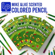 Mike and Ike 12 Colors Scented Colored Pencils | Fun School Supplies & Stationery