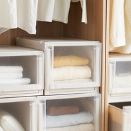 日本天馬 Fits unit 35面寬單層抽屜收納箱-高30CM-3入