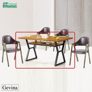 [特價]IHouse-格維納 4尺柚木餐桌
